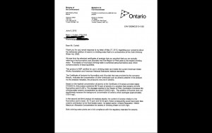 June 2013 MOE letter 22 pct arsenic increase not signif pg 1